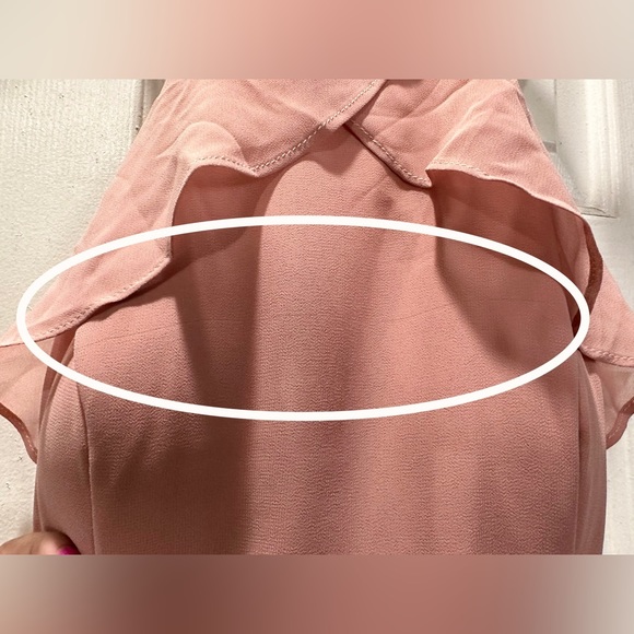 Birdy Grey JULES DRESS CHIFFON DUSTY ROSE MEDIUM NEW NWT BRIDESMAID WEDDING - Picture 6 of 6